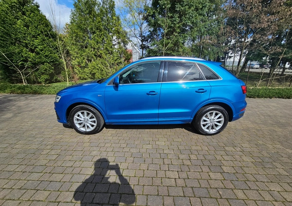 Audi Q3 cena 79950 przebieg: 125167, rok produkcji 2015 z Poznań małe 497